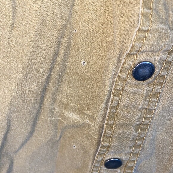 North River barn flannel chore shacket plaid Snap Up Outdoor M jacket - Picture 7 of 11